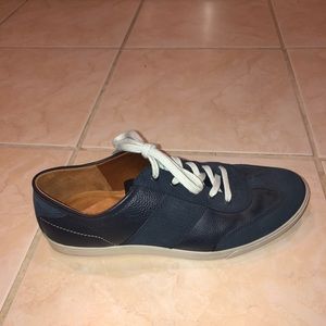 Ecco Collin Retro Sneaker Navy Blue, size 43 (9.5)